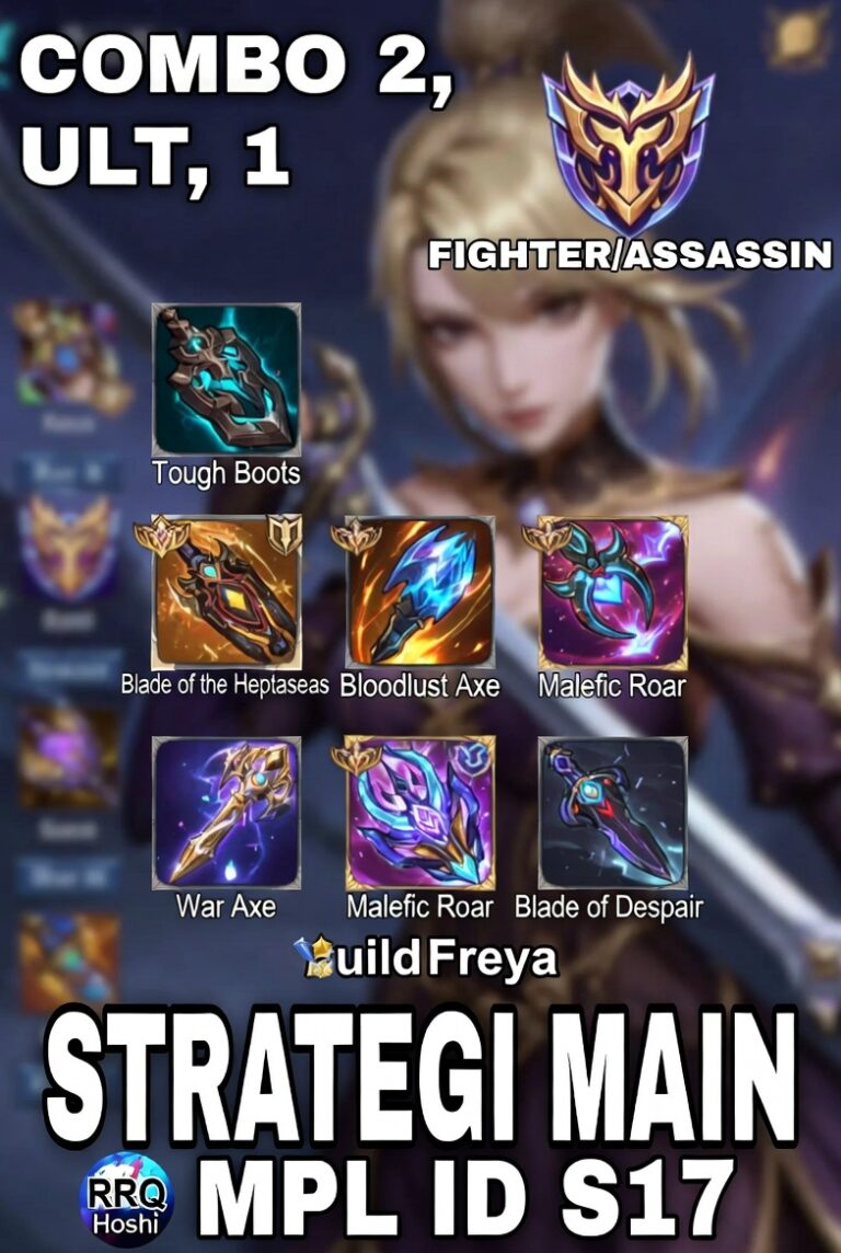 Build Freya Terbaik Meta MPL ID S17 2026: One Shot Jungle ala Top 1 Global, Direkomendasikan Pro Player!